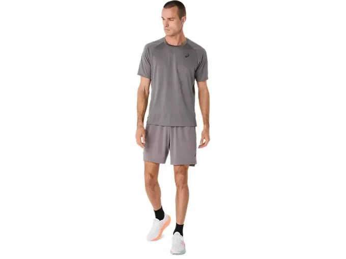 TOP CU MÂNECĂ SCURTĂ JACQUARD ACTIBREEZE TOP CU MÂNECĂ SCURTĂ JACQUARD ACTIBREEZE
