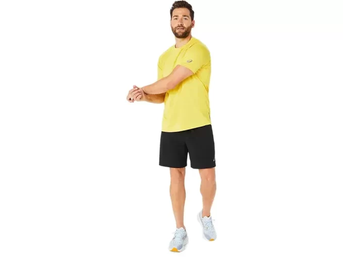 TOP CU MÂNECĂ SCURTĂ JACQUARD ACTIBREEZE TOP CU MÂNECĂ SCURTĂ JACQUARD ACTIBREEZE