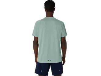 TOP CU MÂNECĂ SCURTĂ JACQUARD ACTIBREEZE