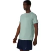 TOP CU MÂNECĂ SCURTĂ JACQUARD ACTIBREEZE TOP CU MÂNECĂ SCURTĂ JACQUARD ACTIBREEZE
