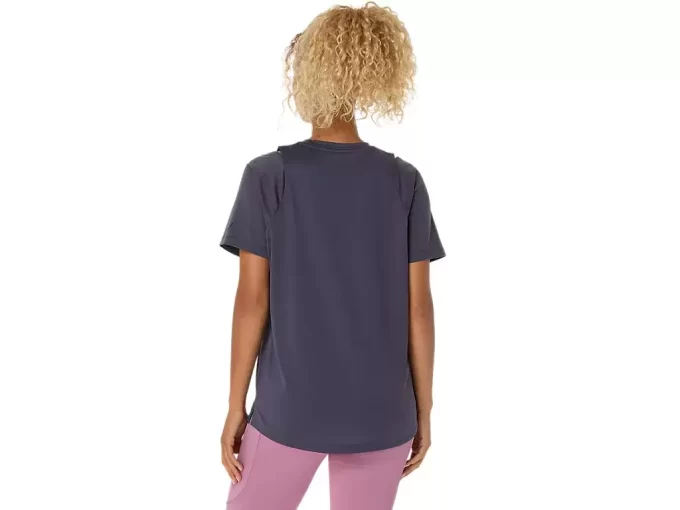 TOP CU MÂNECĂ SCURTĂ JACQUARD ACTIBREEZE TOP CU MÂNECĂ SCURTĂ JACQUARD ACTIBREEZE