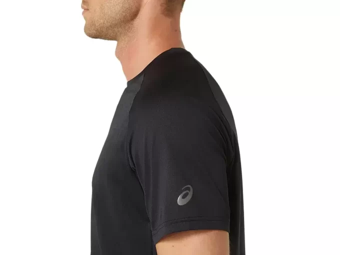 TOP CU MÂNECĂ SCURTĂ JACQUARD ACTIBREEZE TOP CU MÂNECĂ SCURTĂ JACQUARD ACTIBREEZE