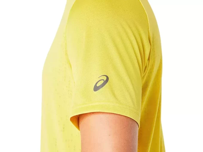 TOP CU MÂNECĂ SCURTĂ JACQUARD ACTIBREEZE TOP CU MÂNECĂ SCURTĂ JACQUARD ACTIBREEZE