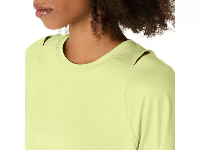 TOP CU MÂNECĂ SCURTĂ JACQUARD ACTIBREEZE TOP CU MÂNECĂ SCURTĂ JACQUARD ACTIBREEZE