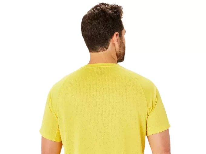 TOP CU MÂNECĂ SCURTĂ JACQUARD ACTIBREEZE TOP CU MÂNECĂ SCURTĂ JACQUARD ACTIBREEZE