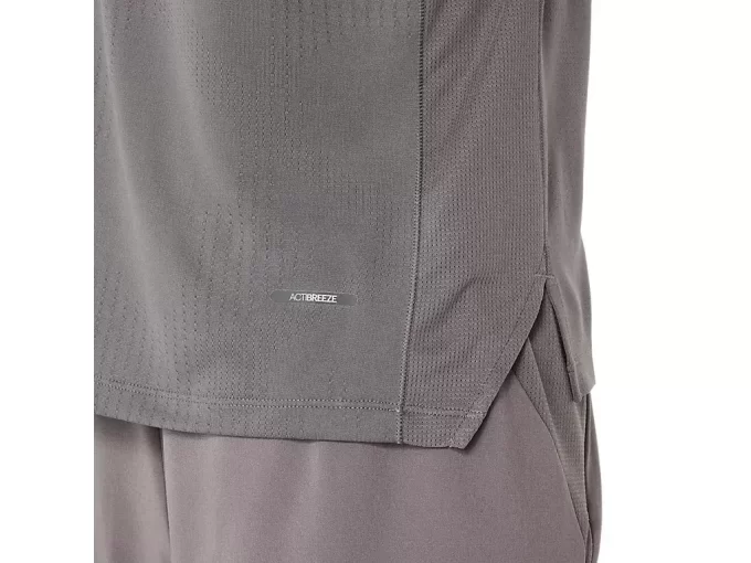 TOP CU MÂNECĂ SCURTĂ JACQUARD ACTIBREEZE TOP CU MÂNECĂ SCURTĂ JACQUARD ACTIBREEZE