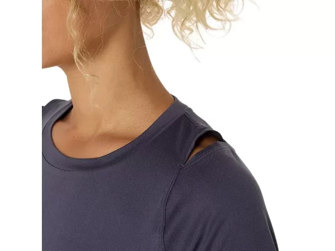 TOP CU MÂNECĂ SCURTĂ JACQUARD ACTIBREEZE TOP CU MÂNECĂ SCURTĂ JACQUARD ACTIBREEZE