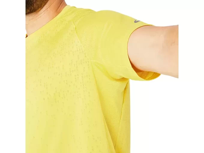 TOP CU MÂNECĂ SCURTĂ JACQUARD ACTIBREEZE TOP CU MÂNECĂ SCURTĂ JACQUARD ACTIBREEZE