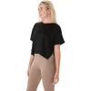 TOP FLEX STRETCH CU MÂNECĂ SCURTĂ TOP FLEX STRETCH CU MÂNECĂ SCURTĂ