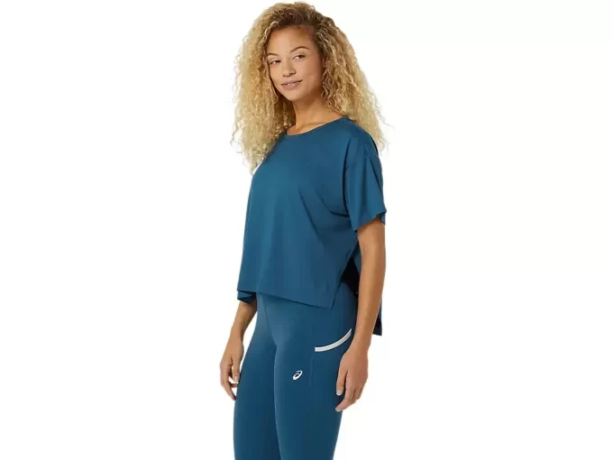 TOP FLEX STRETCH CU MÂNECĂ SCURTĂ TOP FLEX STRETCH CU MÂNECĂ SCURTĂ