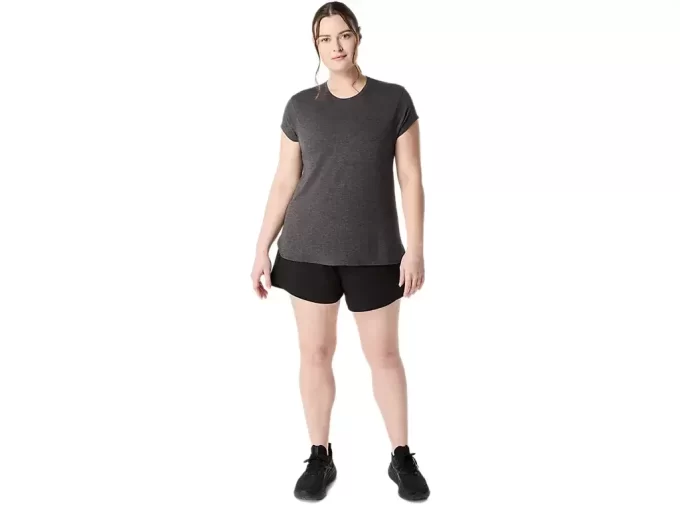 TOP HEATHER CU GÂT ROTUND PENTRU DAMĂ TOP HEATHER CU GÂT ROTUND PENTRU DAMĂ