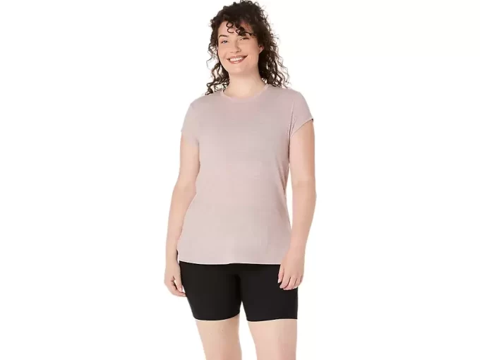 TOP HEATHER CU GÂT ROTUND PENTRU DAMĂ TOP HEATHER CU GÂT ROTUND PENTRU DAMĂ