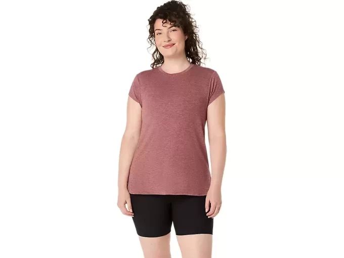 TOP HEATHER CU GÂT ROTUND PENTRU DAMĂ TOP HEATHER CU GÂT ROTUND PENTRU DAMĂ
