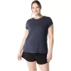 TOP HEATHER CU GÂT ROTUND PENTRU DAMĂ TOP HEATHER CU GÂT ROTUND PENTRU DAMĂ