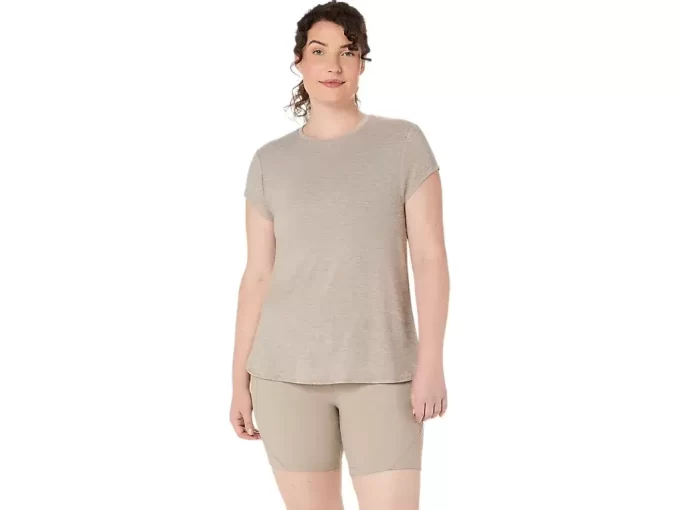TOP HEATHER CU GÂT ROTUND PENTRU DAMĂ TOP HEATHER CU GÂT ROTUND PENTRU DAMĂ