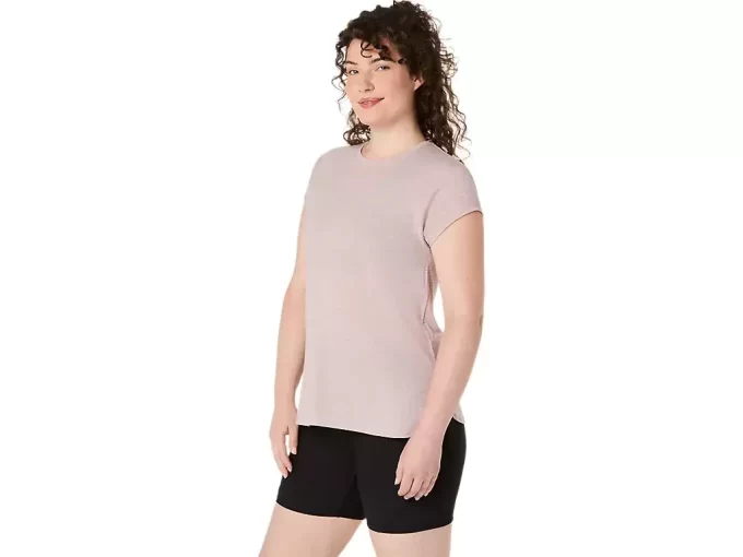 TOP HEATHER CU GÂT ROTUND PENTRU DAMĂ TOP HEATHER CU GÂT ROTUND PENTRU DAMĂ