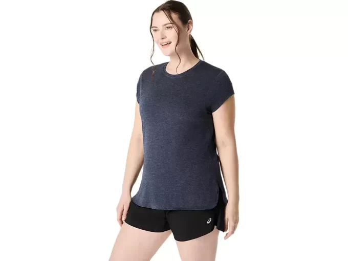 TOP HEATHER CU GÂT ROTUND PENTRU DAMĂ TOP HEATHER CU GÂT ROTUND PENTRU DAMĂ
