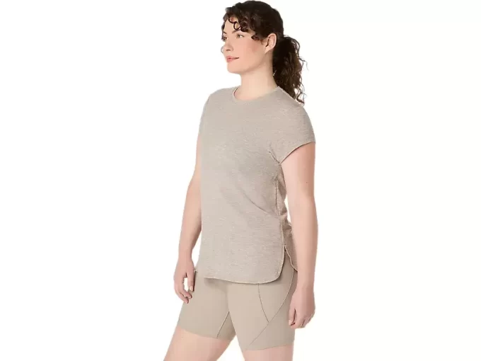 TOP HEATHER CU GÂT ROTUND PENTRU DAMĂ TOP HEATHER CU GÂT ROTUND PENTRU DAMĂ