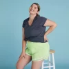 TOP HEATHER CU GÂTELU ÎN V PENTRU DAMĂ