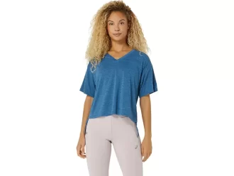 TOP NAGINO FLEX HEATHER CU MÂNECĂ SCURTĂ