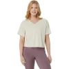 TOP NAGINO FLEX HEATHER CU MÂNECĂ SCURTĂ TOP NAGINO FLEX HEATHER CU MÂNECĂ SCURTĂ