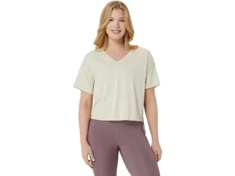TOP NAGINO FLEX HEATHER CU MÂNECĂ SCURTĂ