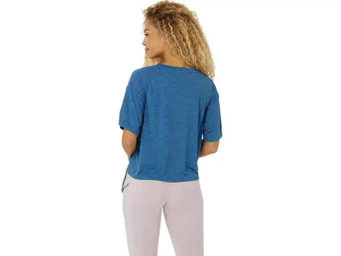 TOP NAGINO FLEX HEATHER CU MÂNECĂ SCURTĂ TOP NAGINO FLEX HEATHER CU MÂNECĂ SCURTĂ