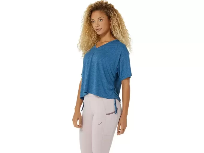 TOP NAGINO FLEX HEATHER CU MÂNECĂ SCURTĂ TOP NAGINO FLEX HEATHER CU MÂNECĂ SCURTĂ