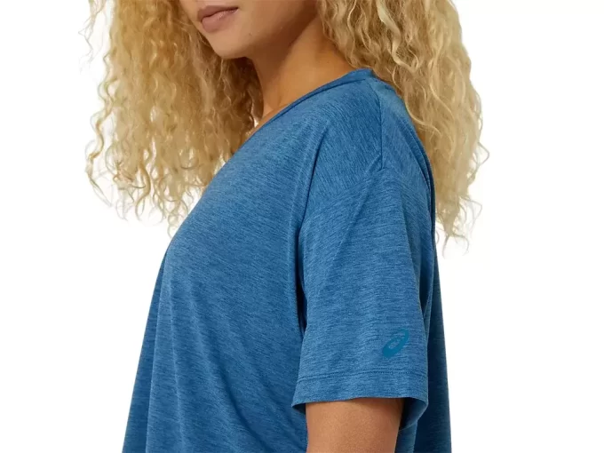TOP NAGINO FLEX HEATHER CU MÂNECĂ SCURTĂ TOP NAGINO FLEX HEATHER CU MÂNECĂ SCURTĂ