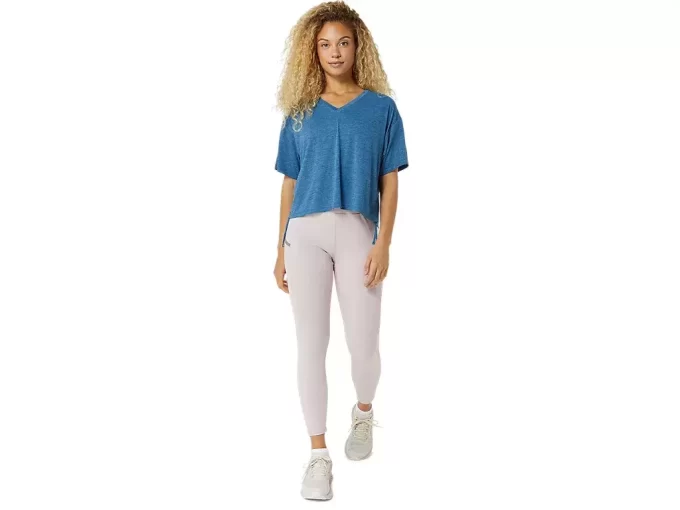 TOP NAGINO FLEX HEATHER CU MÂNECĂ SCURTĂ TOP NAGINO FLEX HEATHER CU MÂNECĂ SCURTĂ