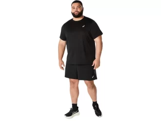 TRICOU ASICS ARGINTIU CU MÂNECĂ SCURTĂ