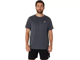 TRICOU ASICS ARGINTIU CU MÂNECĂ SCURTĂ