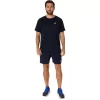 TRICOU ASICS ARGINTIU CU MÂNECĂ SCURTĂ