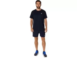 TRICOU ASICS ARGINTIU CU MÂNECĂ SCURTĂ