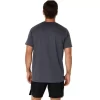 TRICOU ASICS ARGINTIU CU MÂNECĂ SCURTĂ