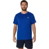 TRICOU ASICS ARGINTIU CU MÂNECĂ SCURTĂ