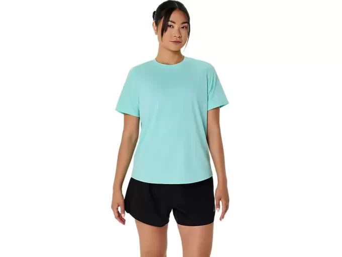 TRICOU ASICS ARGINTIU CU MÂNECĂ SCURTĂ TRICOU ASICS ARGINTIU CU MÂNECĂ SCURTĂ