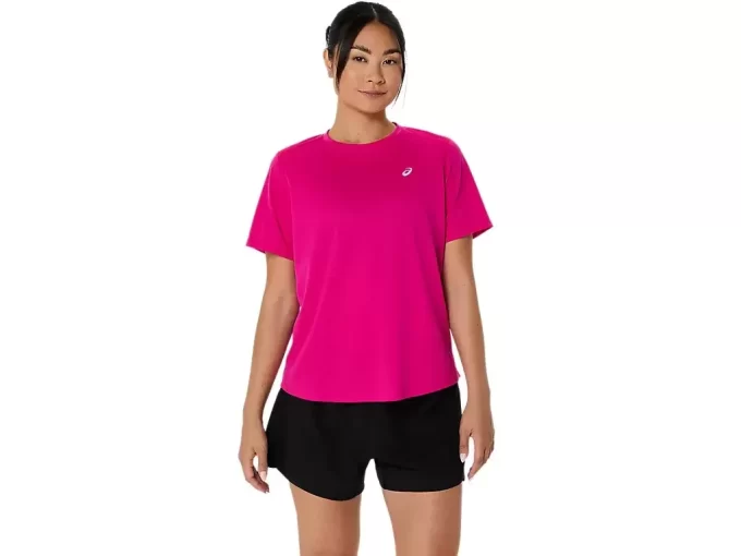 TRICOU ASICS ARGINTIU CU MÂNECĂ SCURTĂ TRICOU ASICS ARGINTIU CU MÂNECĂ SCURTĂ