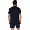 TRICOU ASICS ARGINTIU CU MÂNECĂ SCURTĂ