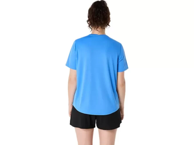 TRICOU ASICS ARGINTIU CU MÂNECĂ SCURTĂ TRICOU ASICS ARGINTIU CU MÂNECĂ SCURTĂ