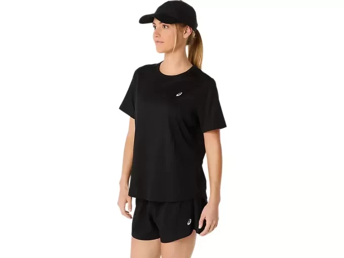 TRICOU ASICS ARGINTIU CU MÂNECĂ SCURTĂ TRICOU ASICS ARGINTIU CU MÂNECĂ SCURTĂ