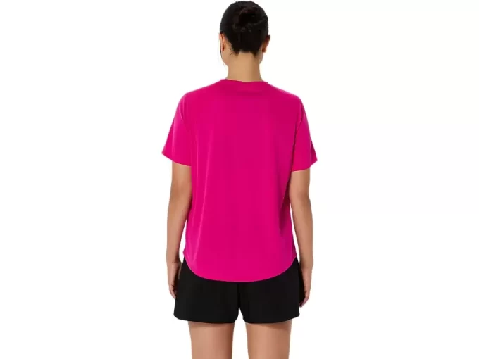 TRICOU ASICS ARGINTIU CU MÂNECĂ SCURTĂ TRICOU ASICS ARGINTIU CU MÂNECĂ SCURTĂ