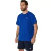 TRICOU ASICS ARGINTIU CU MÂNECĂ SCURTĂ
