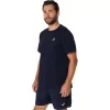 TRICOU ASICS ARGINTIU CU MÂNECĂ SCURTĂ