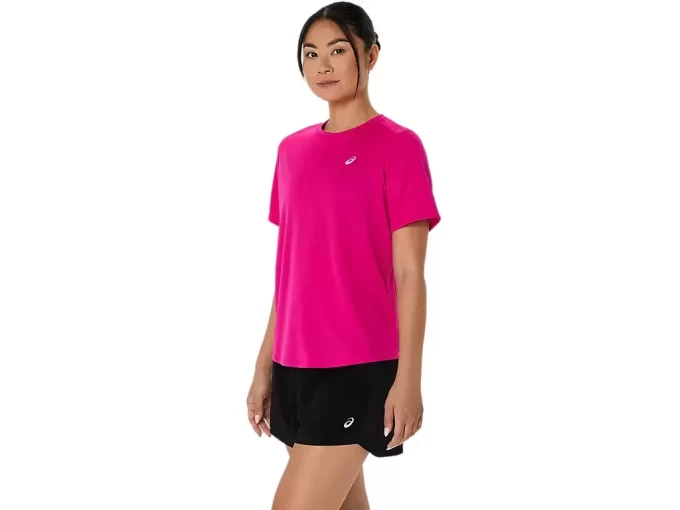 TRICOU ASICS ARGINTIU CU MÂNECĂ SCURTĂ TRICOU ASICS ARGINTIU CU MÂNECĂ SCURTĂ