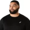TRICOU ASICS ARGINTIU CU MÂNECĂ SCURTĂ