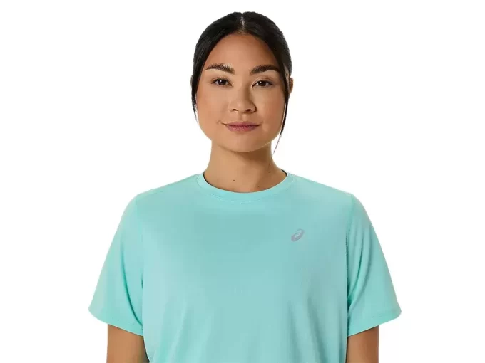 TRICOU ASICS ARGINTIU CU MÂNECĂ SCURTĂ TRICOU ASICS ARGINTIU CU MÂNECĂ SCURTĂ