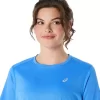 TRICOU ASICS ARGINTIU CU MÂNECĂ SCURTĂ TRICOU ASICS ARGINTIU CU MÂNECĂ SCURTĂ
