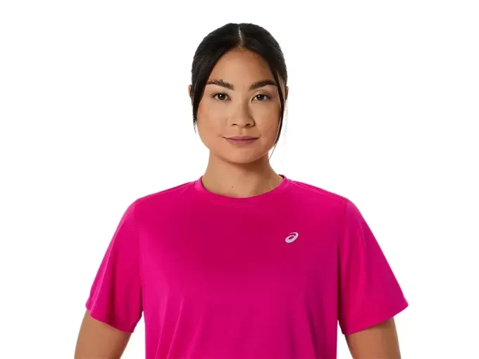 TRICOU ASICS ARGINTIU CU MÂNECĂ SCURTĂ TRICOU ASICS ARGINTIU CU MÂNECĂ SCURTĂ