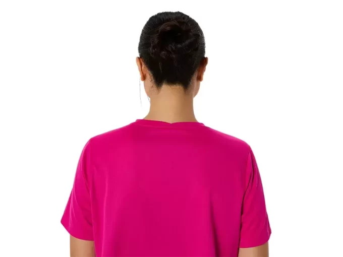 TRICOU ASICS ARGINTIU CU MÂNECĂ SCURTĂ TRICOU ASICS ARGINTIU CU MÂNECĂ SCURTĂ